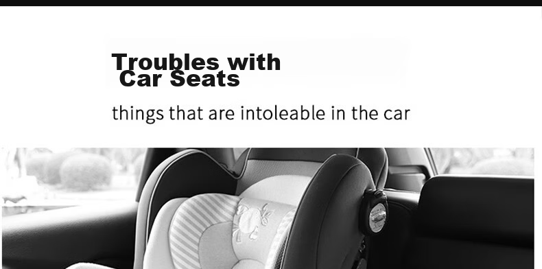 Digalun Car Child Safety Seat Anti-Wear Pad ISOFIX Universal Britax Thickened Non-Slip Protective Mat Creative Cute Cartoon Dinosaur 3