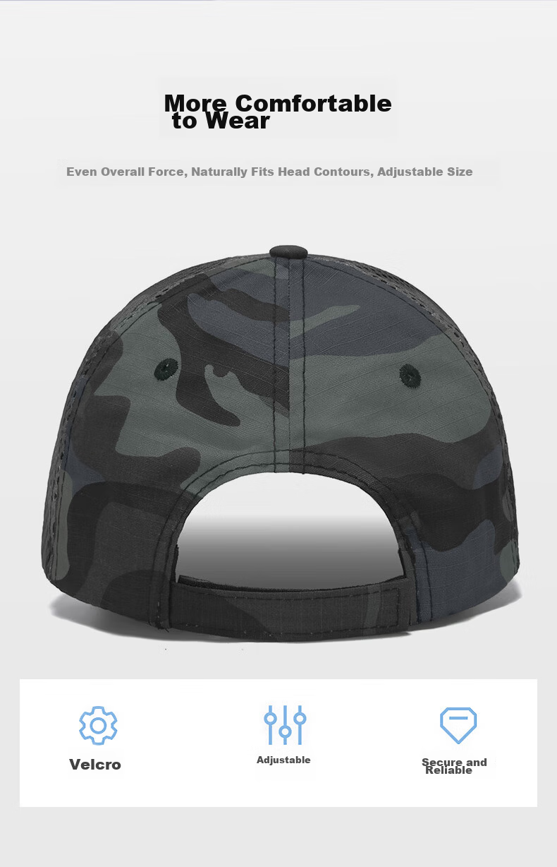 JEEP Men's Summer Mesh Baseball Cap Outdoor Sunshade Casual Sports Hat A0610 10
