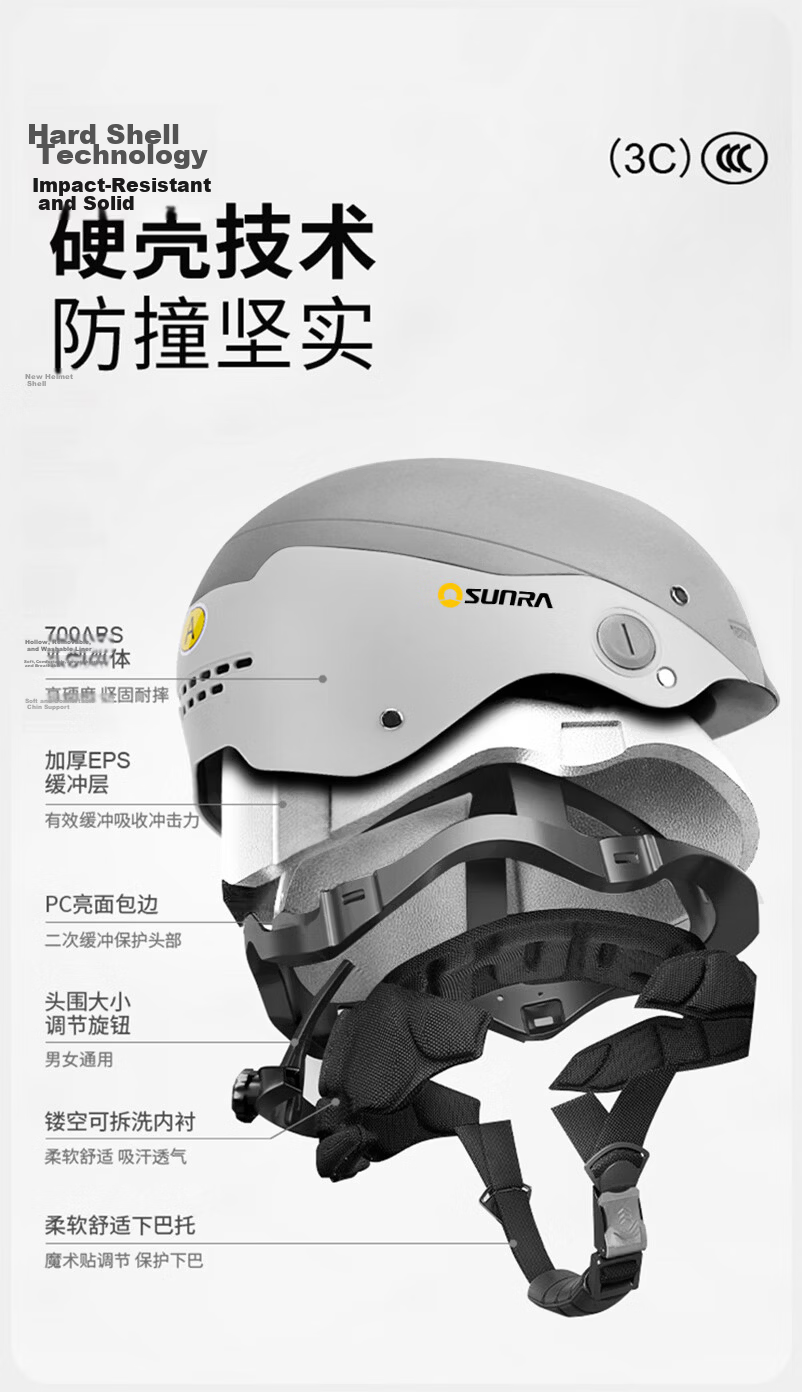 Sunra Helmet Electric Vehicle Helmet 3C Certified New National Standard Class A Motorcycle Electric Scooter Helmet Summer Half Helmet 6
