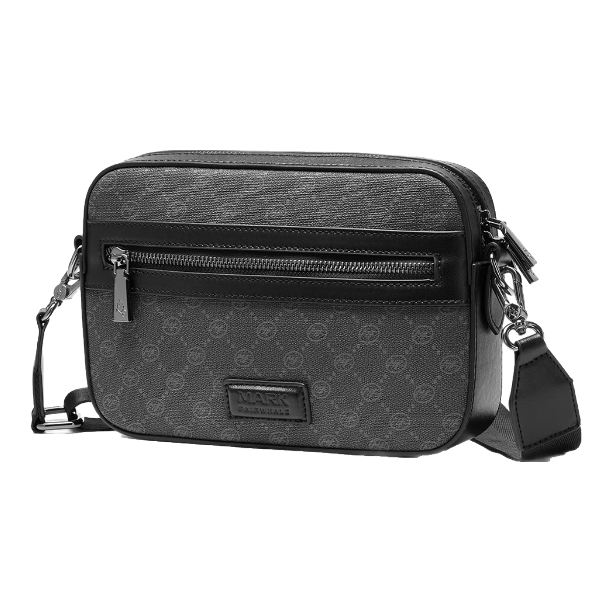 Mark Fairwhale Premium Plaid Men's Bag Crossbody Shoulder Bag Large Capacity Commuter Small Phone Bag