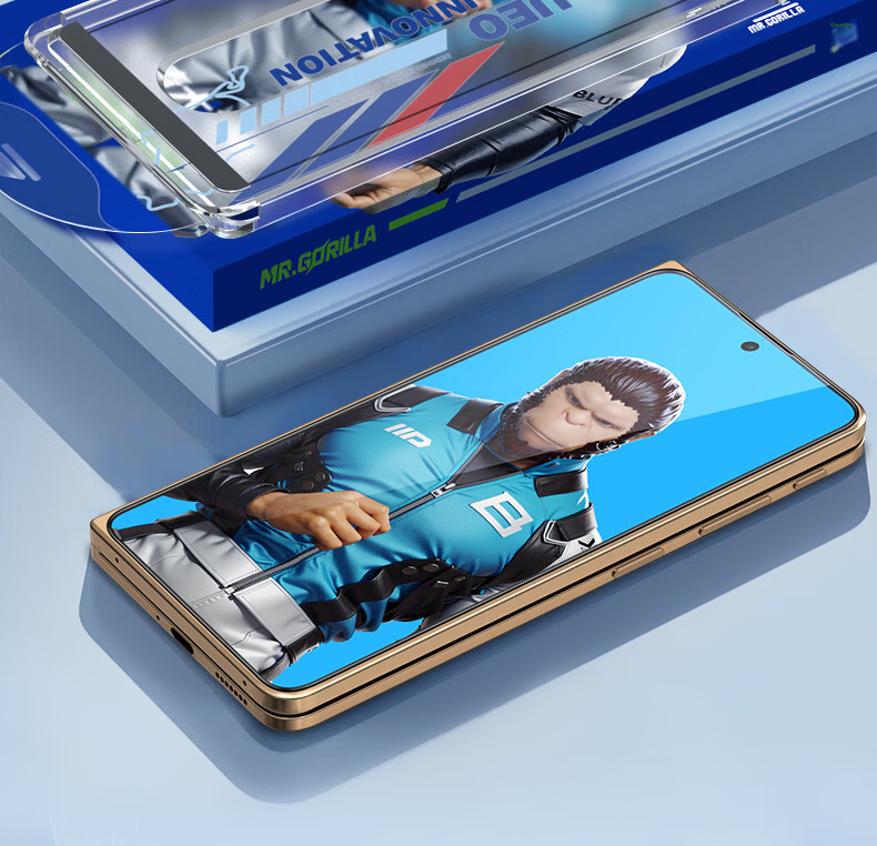 BLUEO Original Clear+ New Space Capsule OPPO Find X9 Ultra Screen Protector Tempered Glass Anti-Static Anti-Drop Dust-Free Film 5