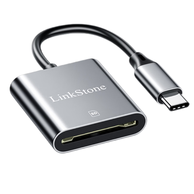 Liantuo Type-C Apple 16-in-1 Card Reader USB-C Multifunctional SD/TF Dual Card OTG Reader for iPhone 15 Dash Cam DSLR Surveillance Mobile Camera Memory Card