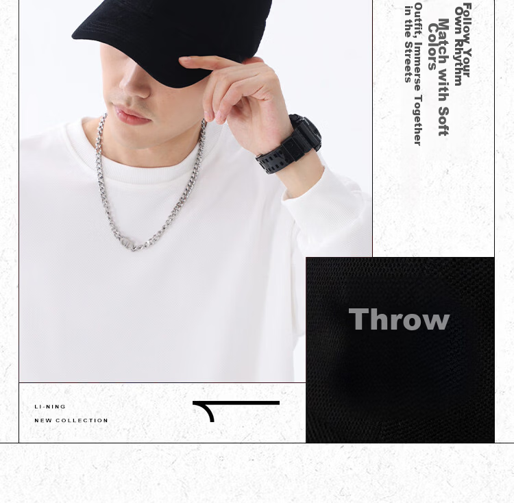 LI-NING Oversized Baseball Cap Duckbill Hat Unisex Sun Protection Summer Sports Running Sunshade Hat 3