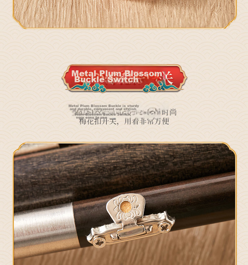 Xiangsiniao Hulusi in B-Flat Key, Anti-Fall Natural Lacquer, Ebony Mouthpiece, for Beginners, Children, Elementary School Students, Musical Instrument 17