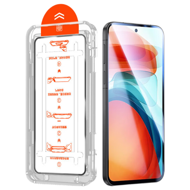 Mingying Compatible [High-Definition 2-Piece Dust-Free Chamber], OPPO A97/A77 Tempered Glass Screen Protector, A98 Full-Screen Tempered Glass, High-Definition Transparent Phone Protective Film, Shatterproof, Dust-Free Chamber