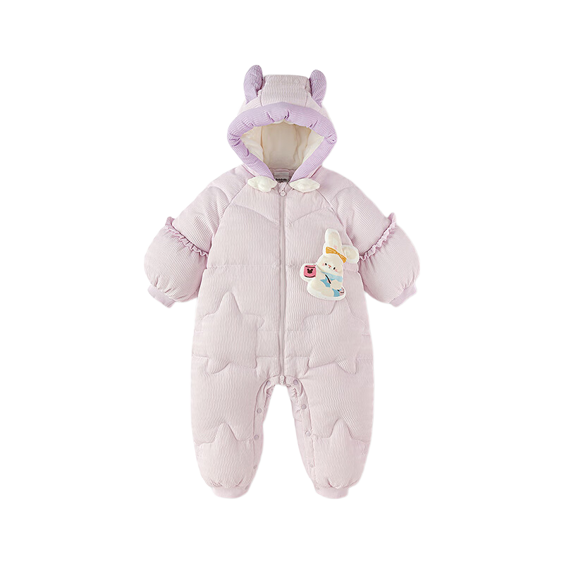 BALABALA Baby Toddler Down Jumpsuit Winter 2025 [Mall Same Style] 200425120207