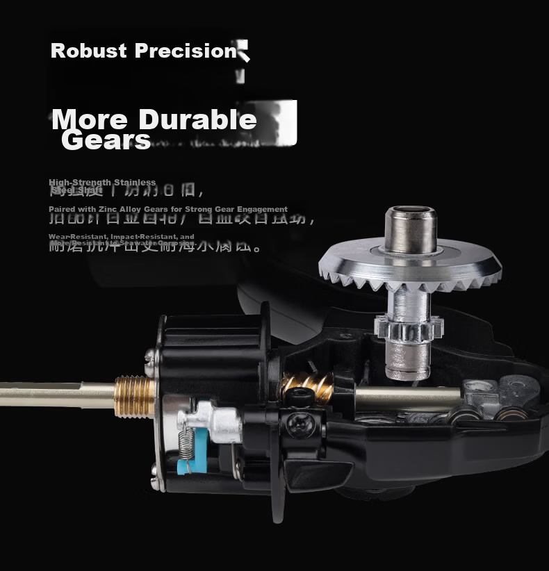 Guowangluya Spinning Reel, King Tai Ge Man Carbon Long-Casting Reel, Ultra-Light Diagonal Mouth Shallow Line Cup Lure Reel, Fishing Line Reel, 2500SHG 5