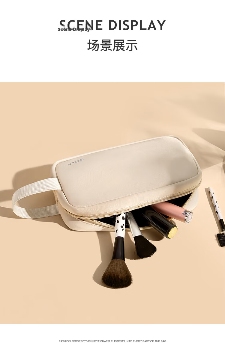 GOLF Men's Handbag Toiletry Bag Storage Bag Makeup Bag Travel Organizer Cable Storage Pouch 14