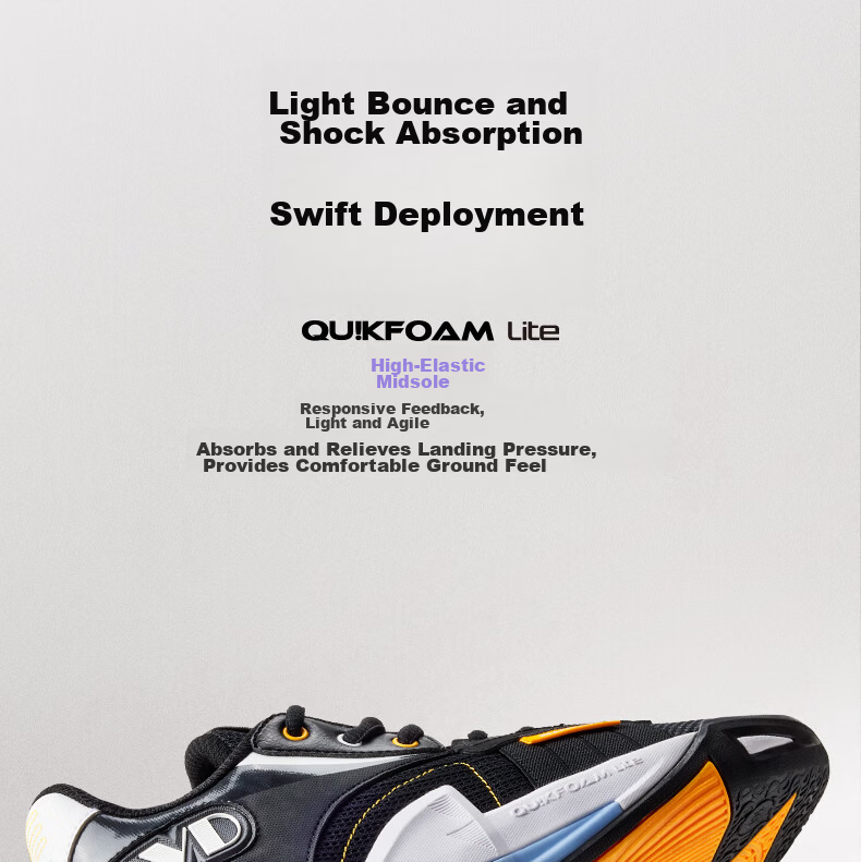 361° DVD Team2 Basketball Shoes Dinwiddie Summer Practical Wear-Resistant Cushioning Breathable Sports Shoes 672511120-1 36