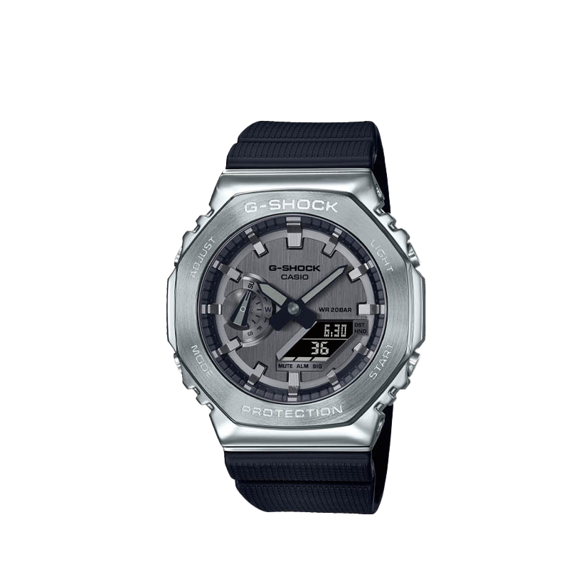 CASIO G-SHOCK GM-2100-1A Men's Sports Watch Hachioji Student Japanese Korean Style Gift for Boyfriend