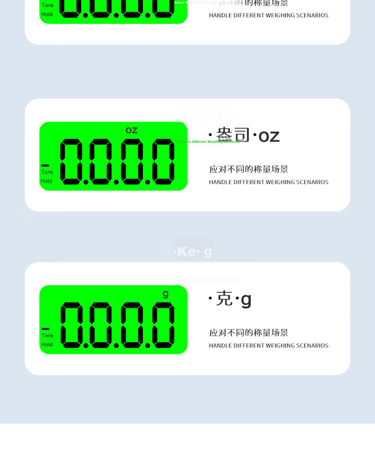 Baijie Portable Electronic Hanging Scale Travel Luggage Scale Courier Scale Household Small Hook Fishing Scale 9