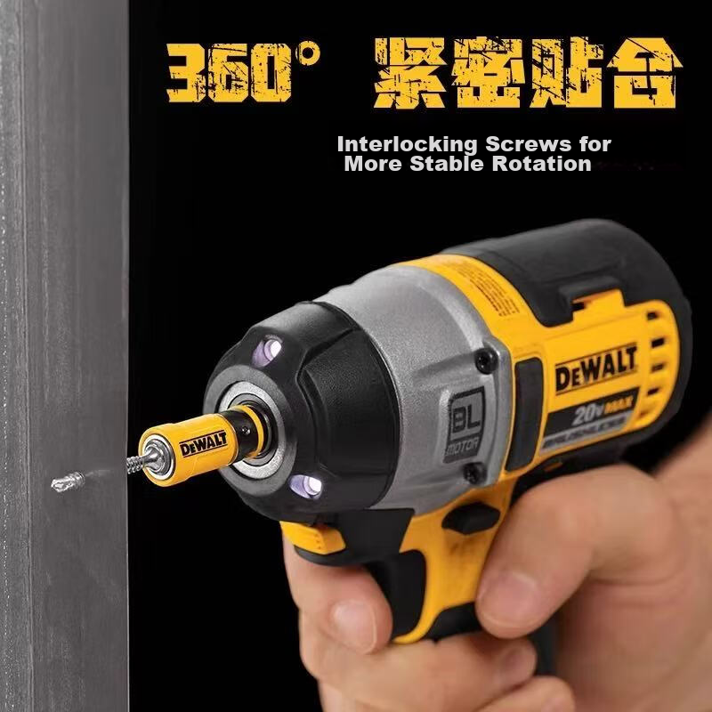 DEWALT 30mm Magnetic Bit Holder with Two Phillips Bits 6