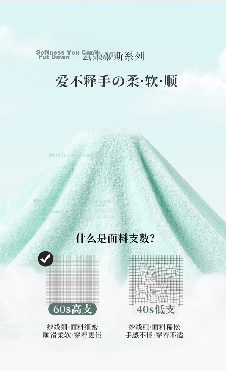 UCHINO Cloud Mousse Unbleached Pure Cotton Towel, Soft And Absorbent, for Face Wiping And Hot Compress, Pro Series, Pack of 2, Size M8 4