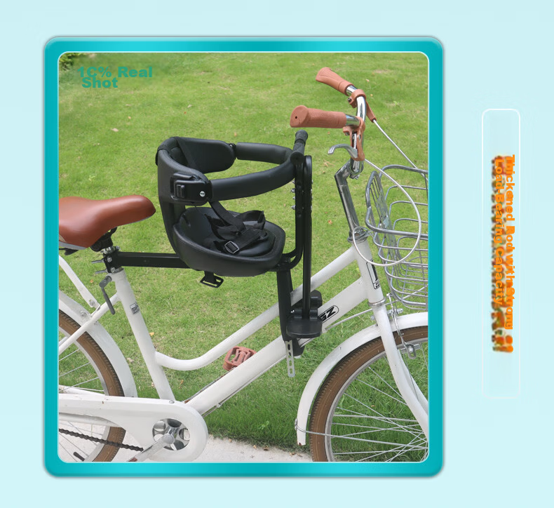 Osagie C11 Front-Mounted Child Safety Seat for Mountain Bikes, Folding Bicycles, And Pets 18