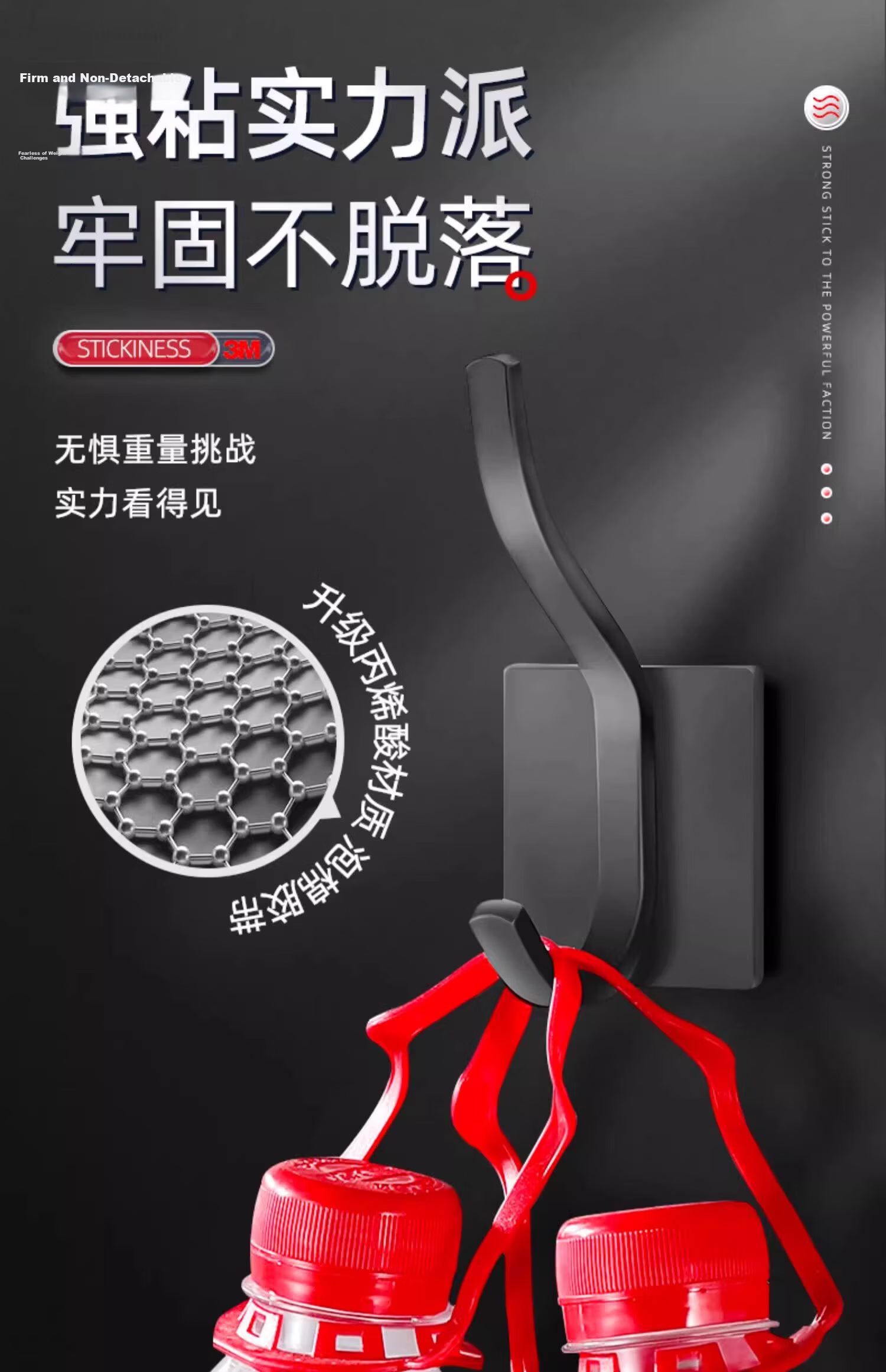 3M Strong High-Adhesive Double-Sided Tape, Easy to Peel, No Residue, for Wall And Car Fixing, Waterproof, Heat-Resistant, Sticker-Free, Thickened Adhesive Tape, GPL110 Double-Sided Tape, Φ75mm 3