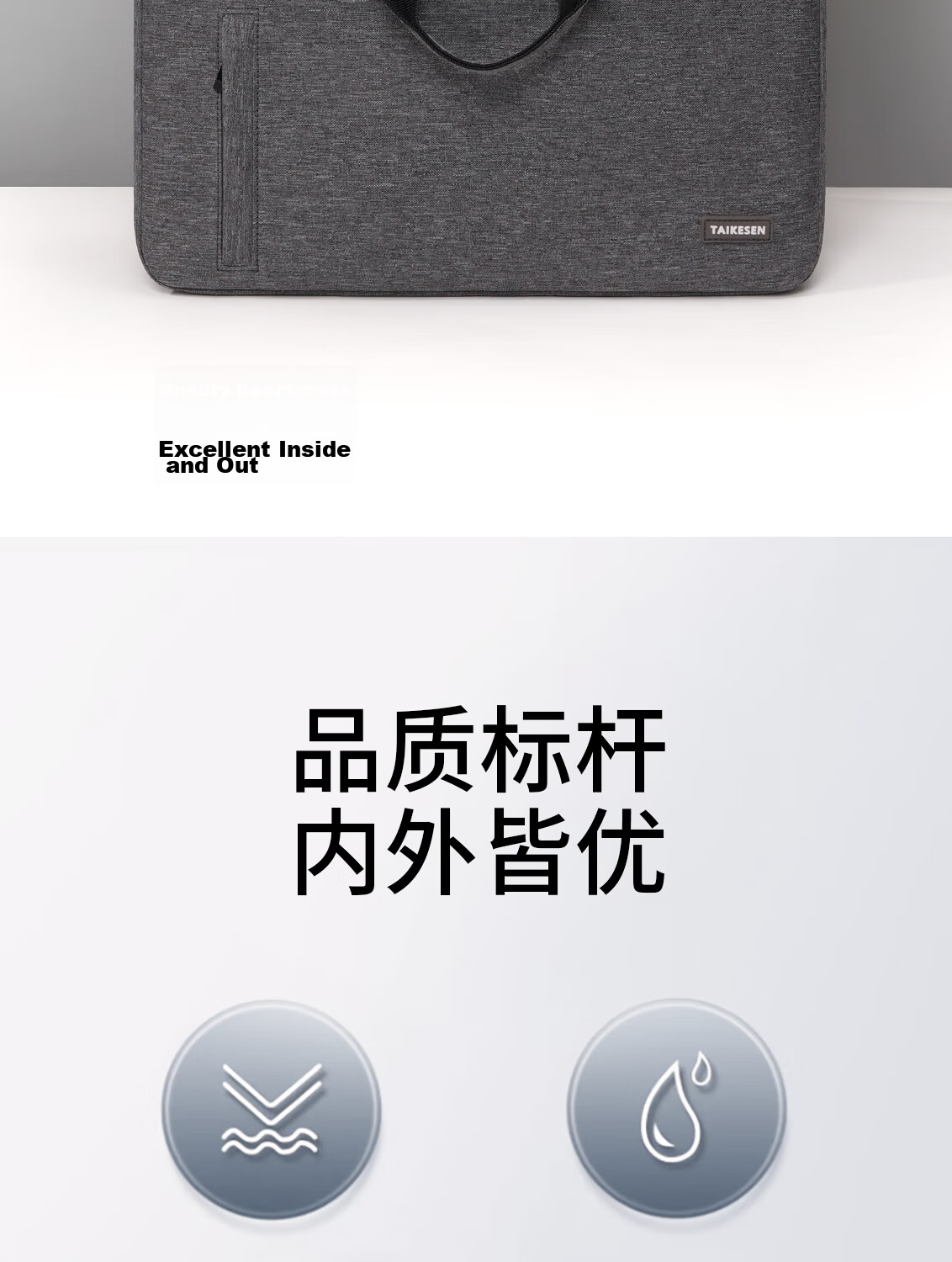Taikesen Laptop Bag Suitable for Apple Huawei 16-Inch Xiaomi Lenovo Legion Laptops, Briefcase Crossbody Bag for Me 3