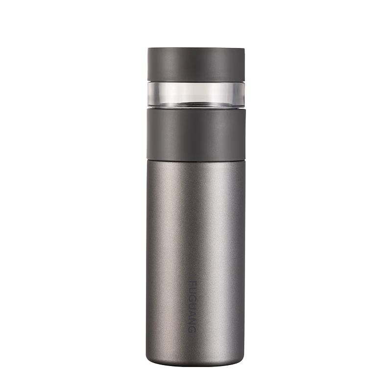 Fuguang Insulated Tea Separation Brewing Cup 316L Stainless Steel Business Office Water Bottle Gift for Men and Women