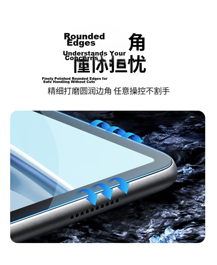 UGREEN Tempered Glass Screen Protector for Huawei MatePad 11.5-inch 2026 Model, Full Coverage Anti-Fingerprint Anti-Drop Tablet Accessory 11