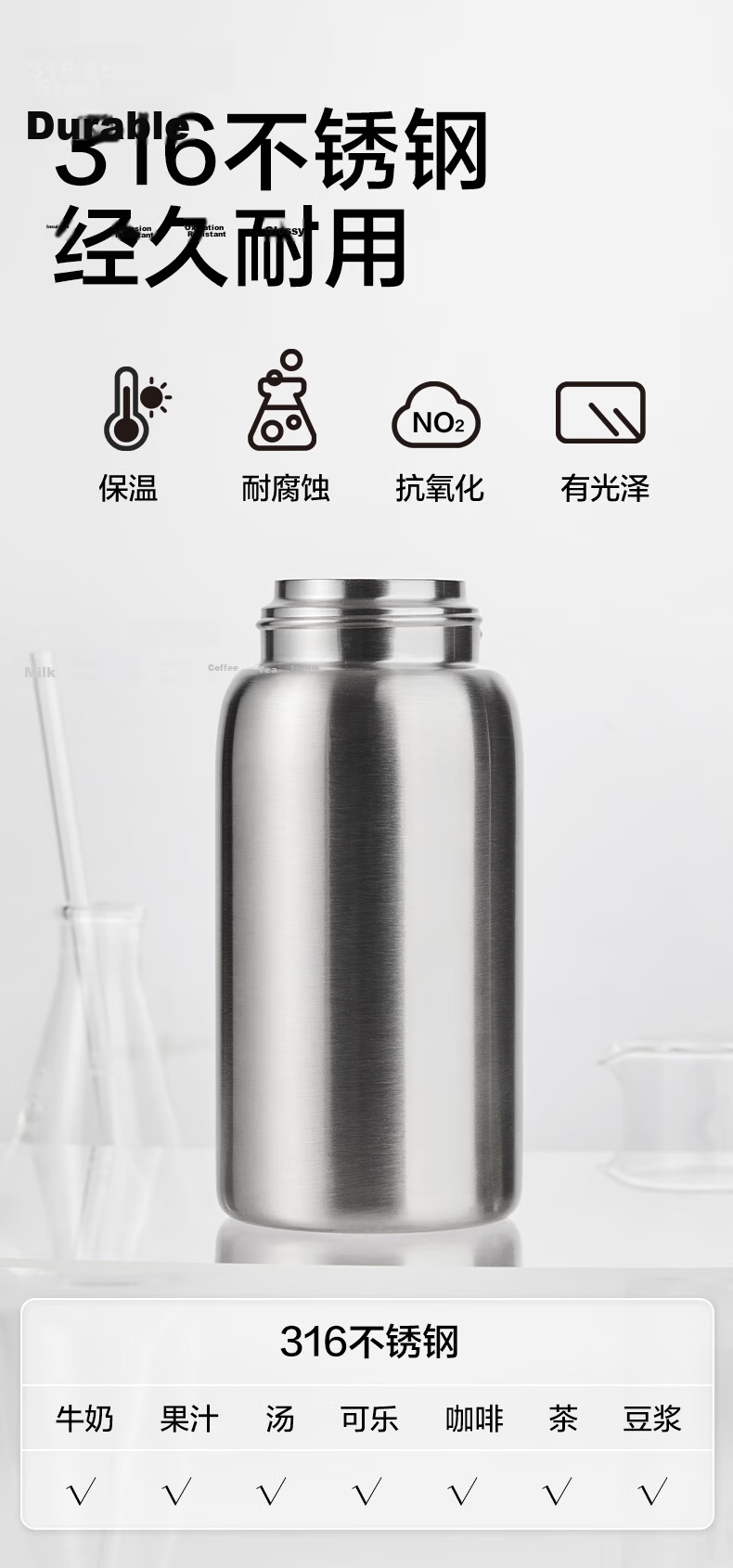 Lock&Lock Children's Day Kindergarten Water Bottle 3-6 Years Direct Drinking Straw Cup Student School Drinking Bottle 500ml 7