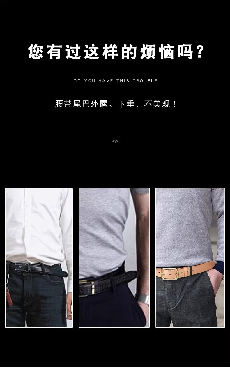 Zhanshuniao Men's Automatic Buckle Canvas Belt, Inner-Wear Buckle Nylon Business Leather Belt, Casual Fabric Trouser Belt Gift 3