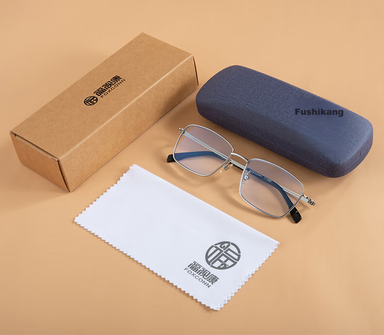 Fushikang Men's Reading Glasses HD Blue Light Blocking Business Fashion Imported Premium Presbyopic Glasses LG007 +2.50 26