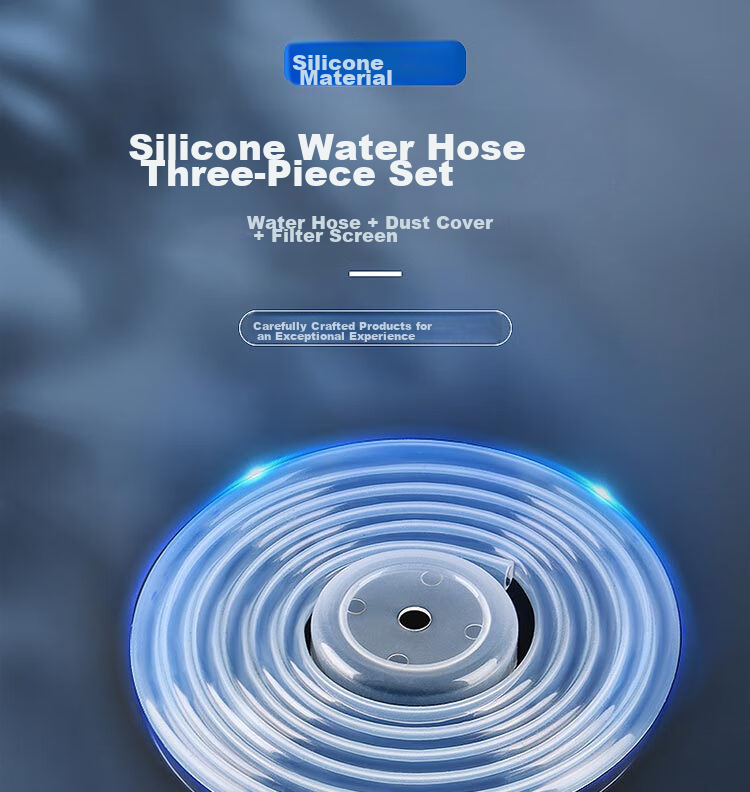 Baijie Silicone Water Inlet Tube Tea Water Pipe Water Dispenser Pump Food Grade Silicone Hose Pump Tube Bottled Water Soft Tube 1