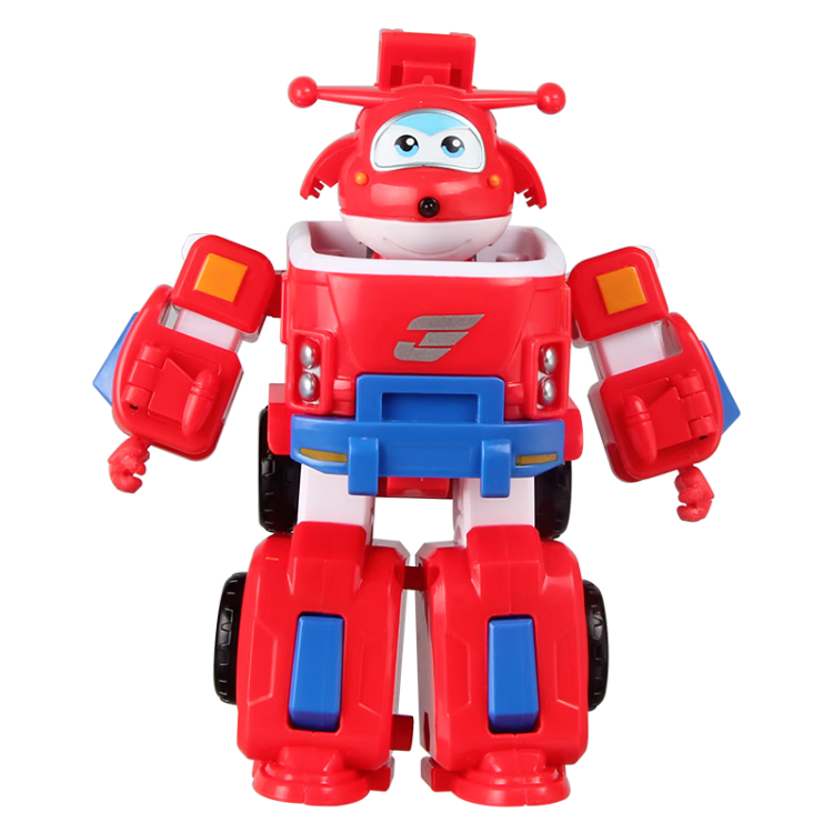 AULDEY Super Wings Super Equipment Transforming Robot Donnie with Mini Wings Kids Toy Birthday Gift