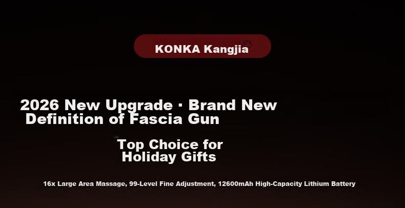 KONKA 16-Head Fascia Gun Muscle Massager Multi-Head Neck Shoulder Waist Back Massager Sixteen-Head Leg Calf Professional Neck Cervical Spine Massager Birthday Gift for Men and Women 4