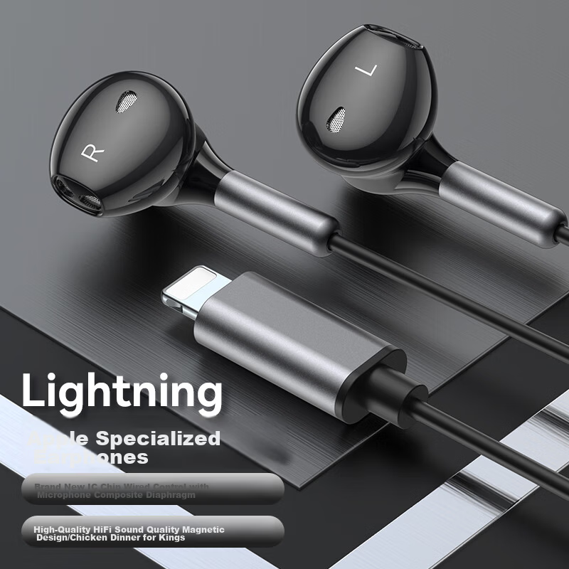 DOOSEYUON 2025 Alien Edition Wired Earphones Type-C for iPhone 17 Plus 16 15 Pro Max Tablet iPad Pro Huawei Nova 13