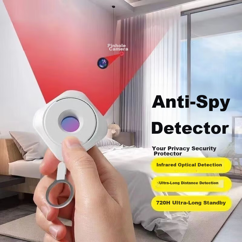 Liantuo Hotel Camera Detector Signal Detector Rechargeable Mini Infrared Scanner Camera Detector Anti-Surveillance Portable for Hotels and Inns