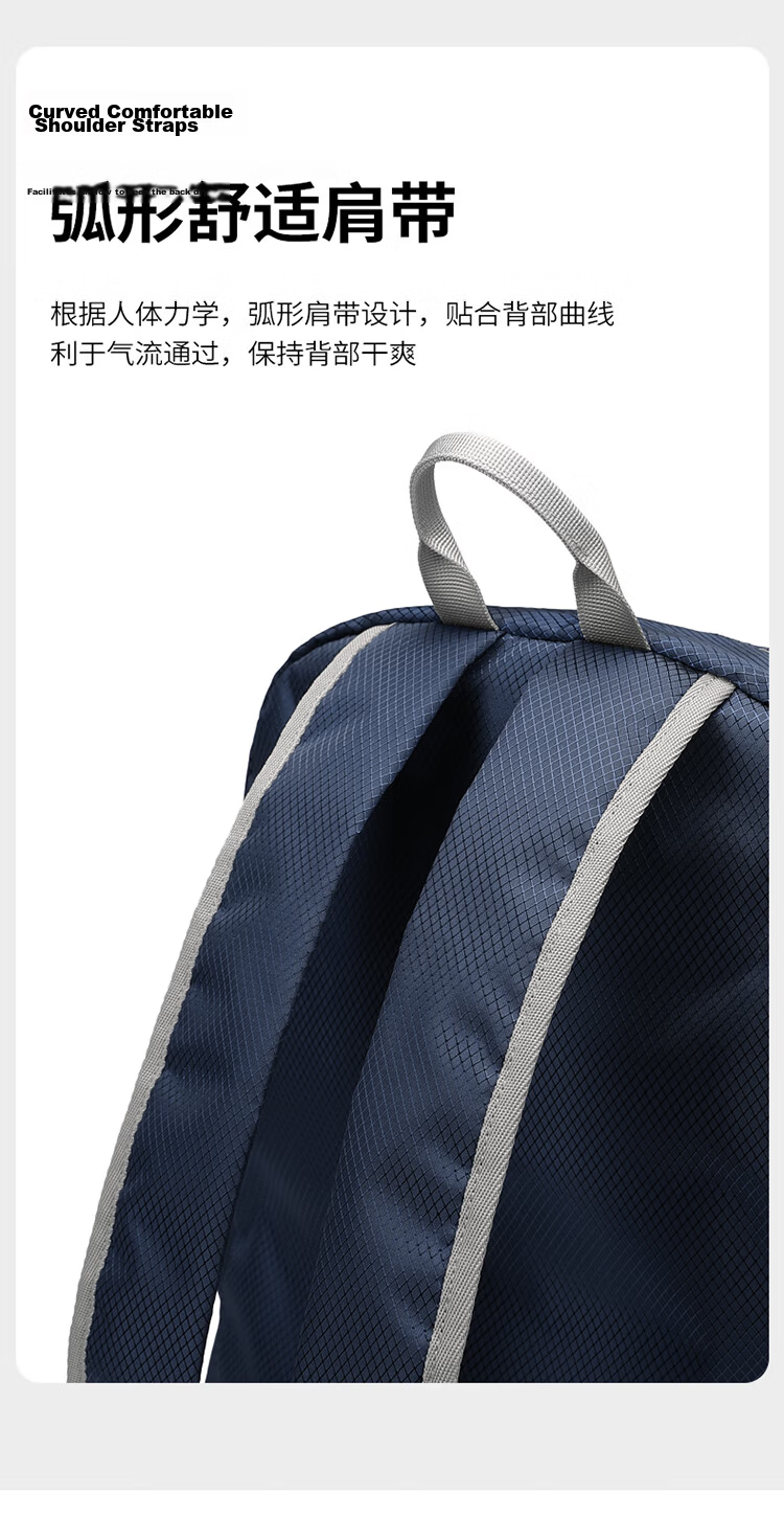 GOLF (GOLF) Foldable Travel Backpack for Men and Women, Waterproof Outdoor Sports Backpack for Traveling, Lightweight Student School Bag 18