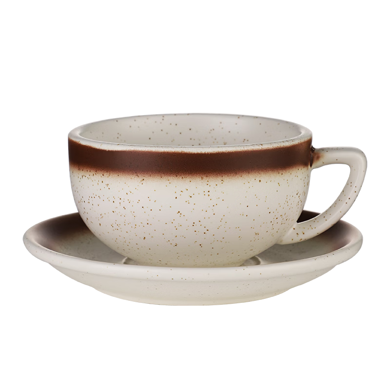 Bincoo Zetian Ceramic Coffee Latte Art Embossed Mug Tasting Cup