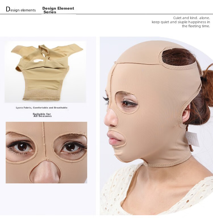 Darenyouxi 26 New Full-Face Lifting Mask, Post-Liposuction Face Sculpting, Head Lift Mask, Jawline Mask, Liposuction Recovery Mask, Size M 6