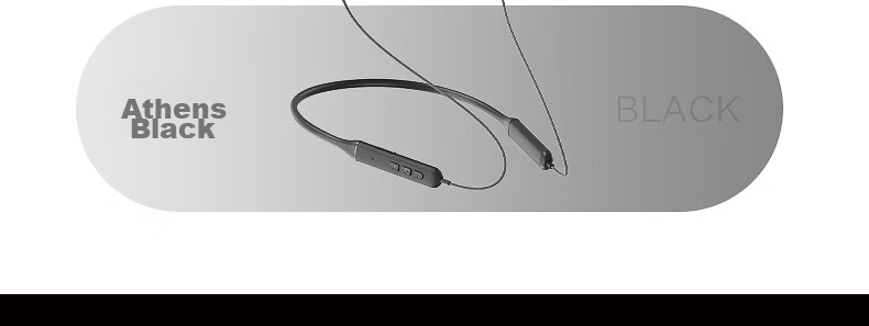 IKF W1S Neckband Bluetooth Earphones, Semi-In Wireless Sports Headphones, Low Latency, High Sound Quality, Long Battery Life, Waterproof And Sweat-Resistant, Suitable for Phones And Computers, Sky Blue 36