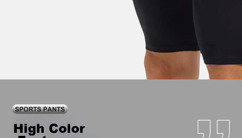 LI-NING Men's Compression Shorts Four-Season Sports Fitness Quick-Dry High-Elastic Training Base Layer Pants 20