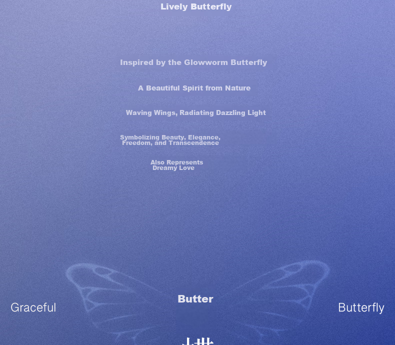FanciFanci Butterfly Glow Necklace Light-Up Butterfly Silver Pendant Women's Luxury Birthday Gift for Girls 7