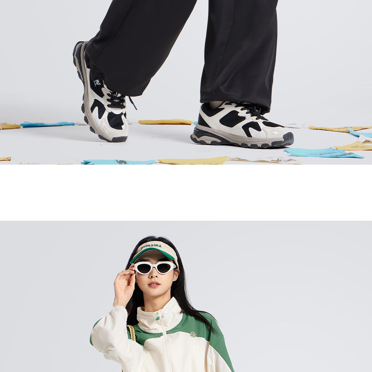 CAMEL Men's Cargo Pants, Wide-Leg Style, Wang Junkai's Same Style, Spring And Summer Soft Shell Straight-Leg Casual Trousers M14CAWI644 38