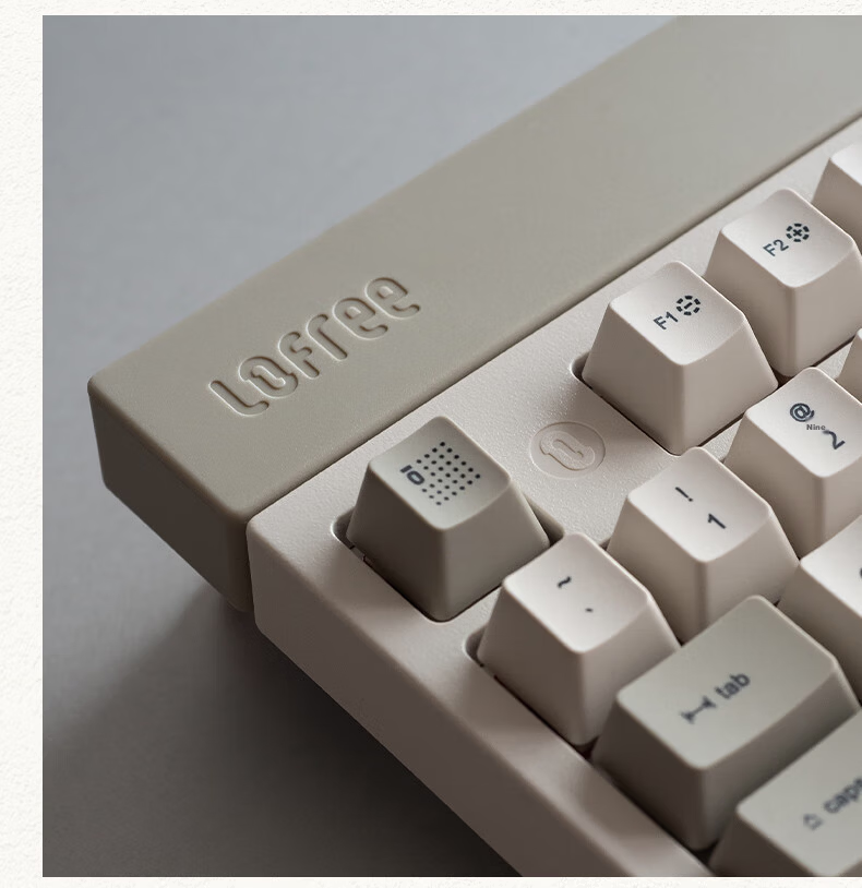 Lofree Small Square Three-Mode Hot-Swappable Custom Mechanical Keyboard Wireless Bluetooth Gaming Keyboard Gasket Structure 98-Key Keyboard 14