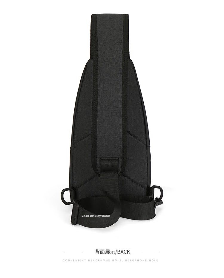 MEXICAN Men's Chest Bag Travel Casual Single Shoulder Crossbody Phone Waist Bag Canvas Backpack Cycling Student Commuter 15