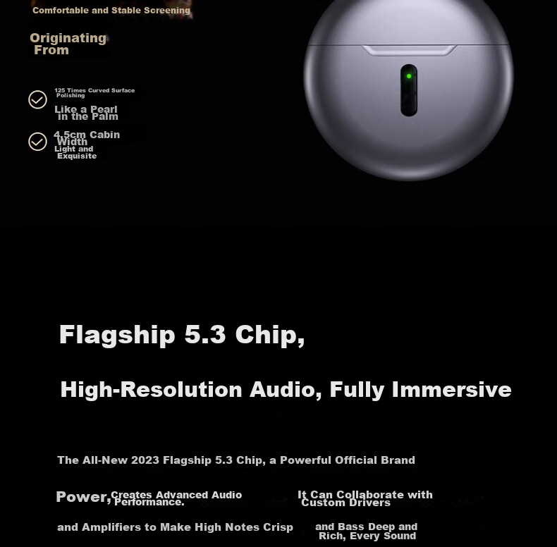 Latuo Bluetooth Earphones Compatible with Apple iPhone 2026 Latest In-Ear Wireless Earbuds Long Battery Life Non-Bone Conduction 11