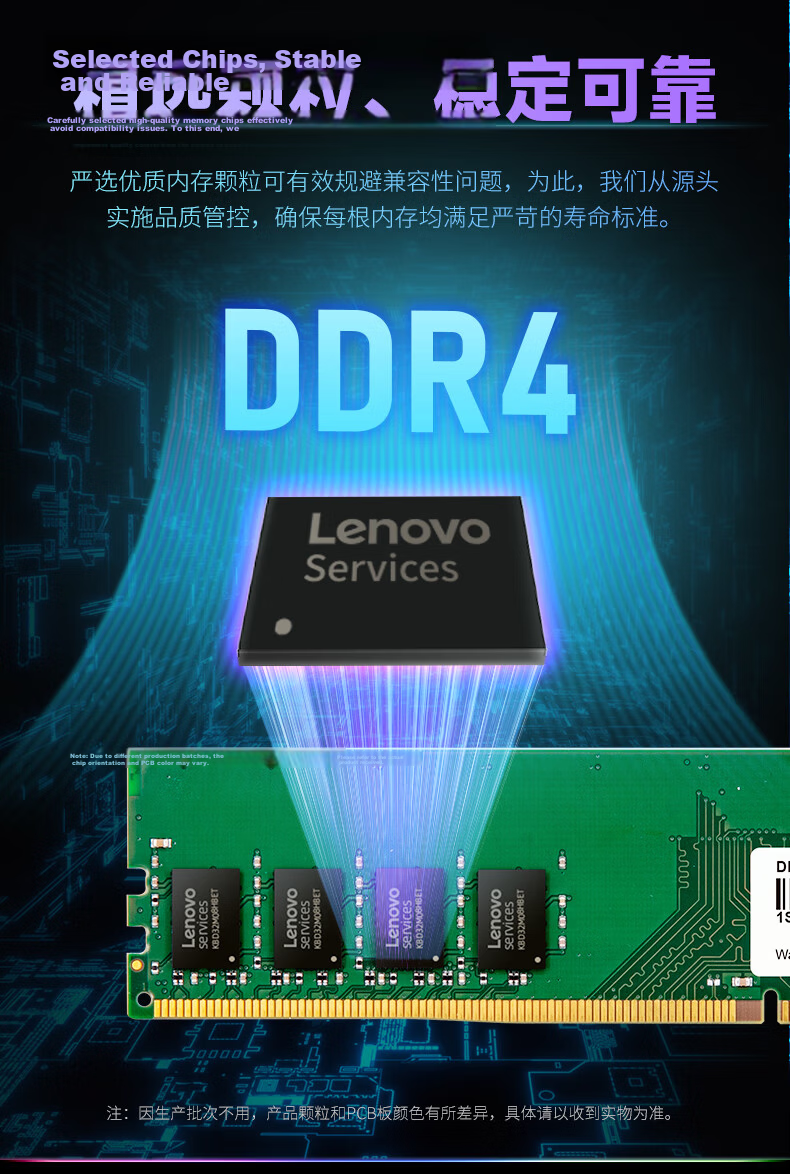 Lenovo 16GB DDR4 2400 Desktop Memory Module 4