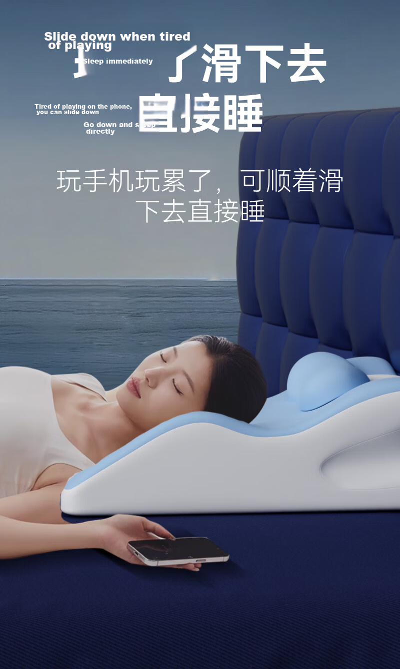 Yu Zhaolin Multifunctional Prone Sleeping Pillow Bed Backrest Cushion Adult Mobile Phone Pillow Prone Pillow Bedroom Companion Cushion 10