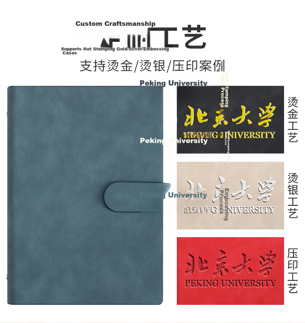 Faramon Loose-Leaf Notebook, A5 Size, Simple Notepad, Business Office Use, Detachable, Large Work Meeting Record Book, Diary, A5-Red 1