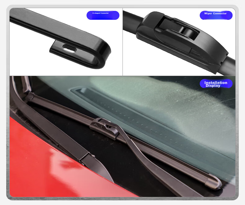 Paisu 2016-2026 Chevrolet Malibu XL Windshield Wipers, Original Boneless Wiper Blades, Rubber Strips for Cars, 26+18 U-Shaped 2