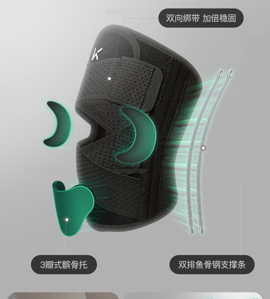 Keep Breathable Open Knee Brace Sports Running Men Women Meniscus Injury Joint Support for Hiking Basketball Badminton 7