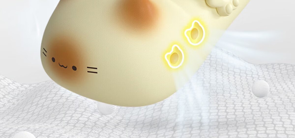 Chikoku Cute Cat Paw Clog Shoes for Women New Thick Sole Birkenstock Style Slip-On Anti-Slip EVA Sandals 18