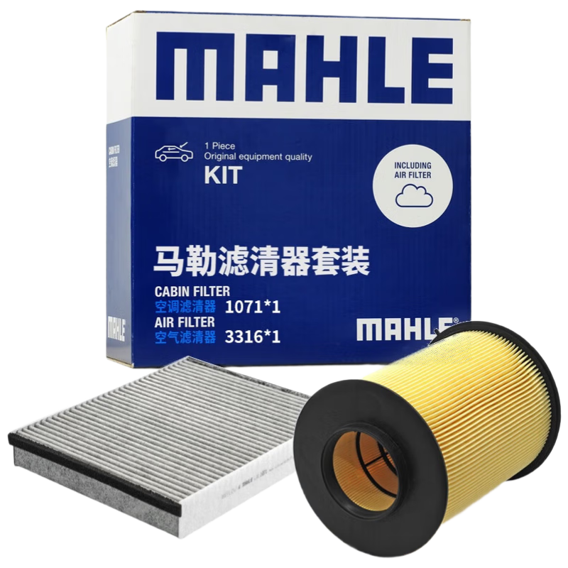 MAHLE Filter Kit Air Filter + Cabin Air Filter (New Focus 2012-2018 / Ford Escort / Ford Kuga)