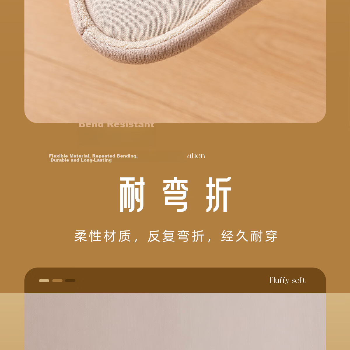 TZLDN Non-Slip Slippers for Elderly Men, Indoor Home Use, Cotton Linen Fabric, Maternity Couples, Quiet Cotton Slippers for Me 8