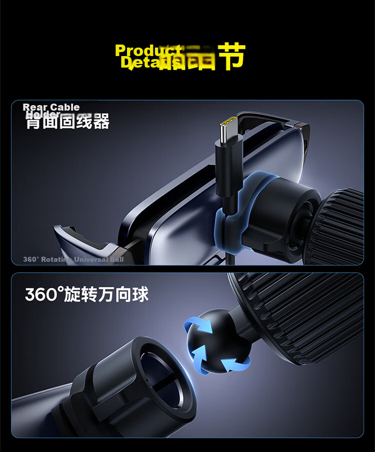 BASEUS Foldable Screen Car Phone Holder Air Vent Tablet Stand for Huawei Mate X5 X6 Xiaomi Oppo 19