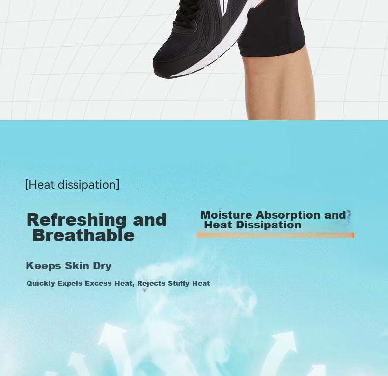 Li-Ning Basketball Compression Shorts for Men, High-Elasticity Training Pants, Seven-Eighth Compression Pants, Men's Sports Base Layer Shorts, Running Shorts 13